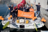 Départ de la premère étape du Teamwork Sailing tour à Barcelone en direction de Palma de Majorque