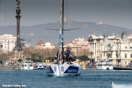 Départ de la premère étape du Teamwork Sailing tour à Barcelone en direction de Palma de Majorque